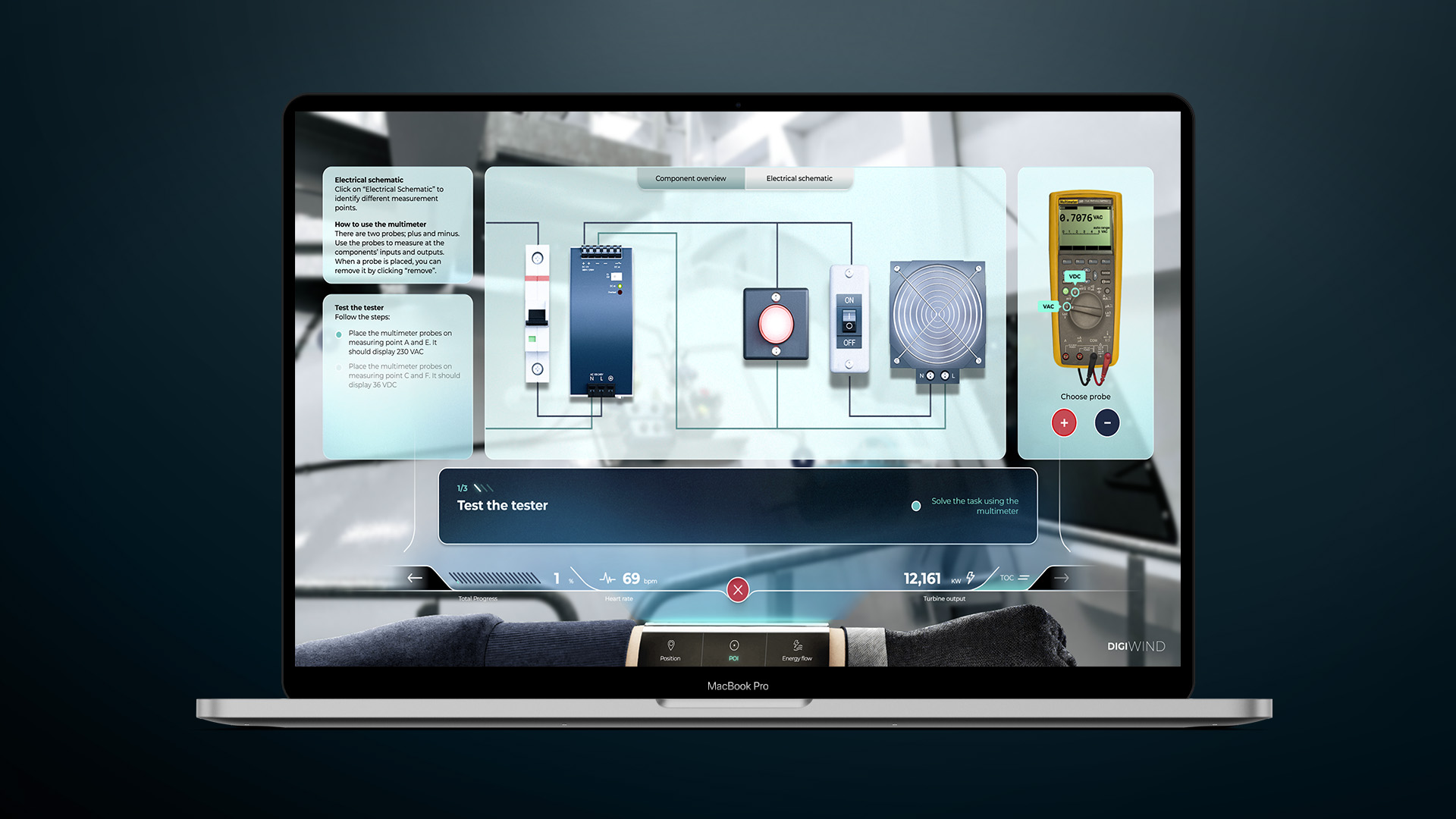 digital simulator on labtop