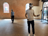Man woman VR